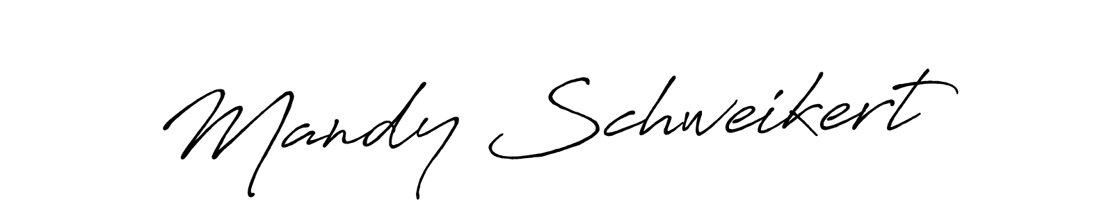 It looks lik you need a new signature style for name Mandy Schweikert. Design unique handwritten (Antro_Vectra_Bolder) signature with our free signature maker in just a few clicks. Mandy Schweikert signature style 7 images and pictures png