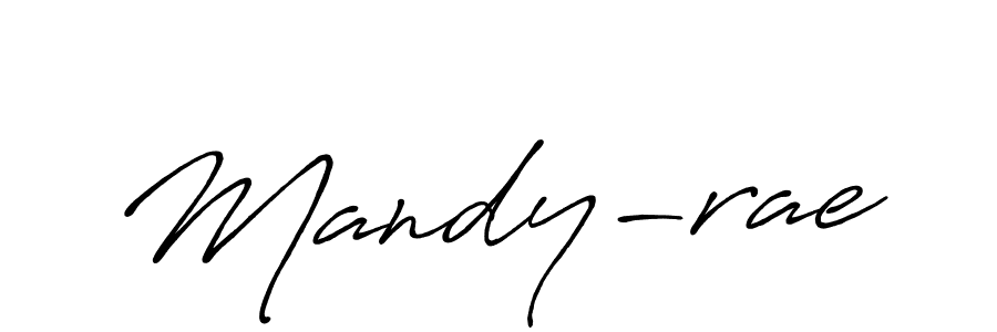 Use a signature maker to create a handwritten signature online. With this signature software, you can design (Antro_Vectra_Bolder) your own signature for name Mandy-rae. Mandy-rae signature style 7 images and pictures png