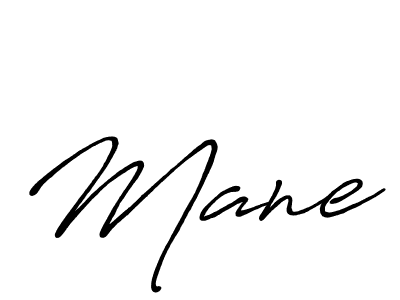 Also we have Mane name is the best signature style. Create professional handwritten signature collection using Antro_Vectra_Bolder autograph style. Mane signature style 7 images and pictures png