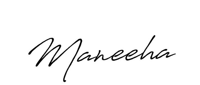 How to make Maneeha name signature. Use Antro_Vectra_Bolder style for creating short signs online. This is the latest handwritten sign. Maneeha signature style 7 images and pictures png