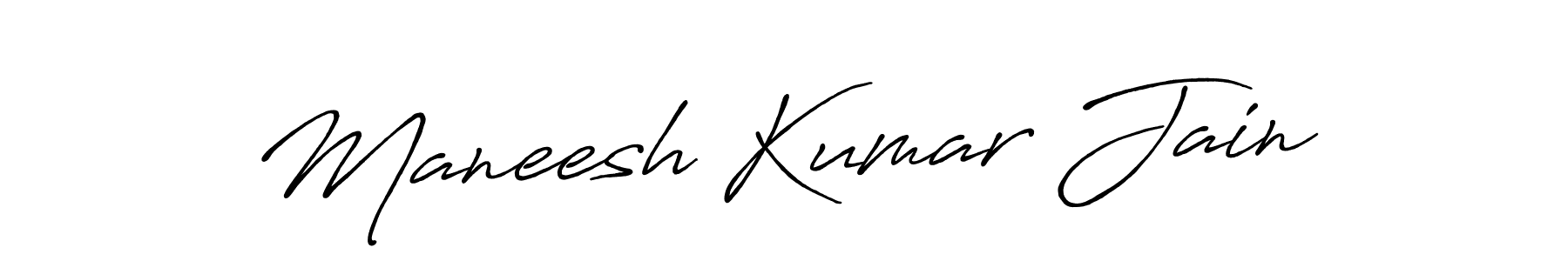 Once you've used our free online signature maker to create your best signature Antro_Vectra_Bolder style, it's time to enjoy all of the benefits that Maneesh Kumar Jain name signing documents. Maneesh Kumar Jain signature style 7 images and pictures png