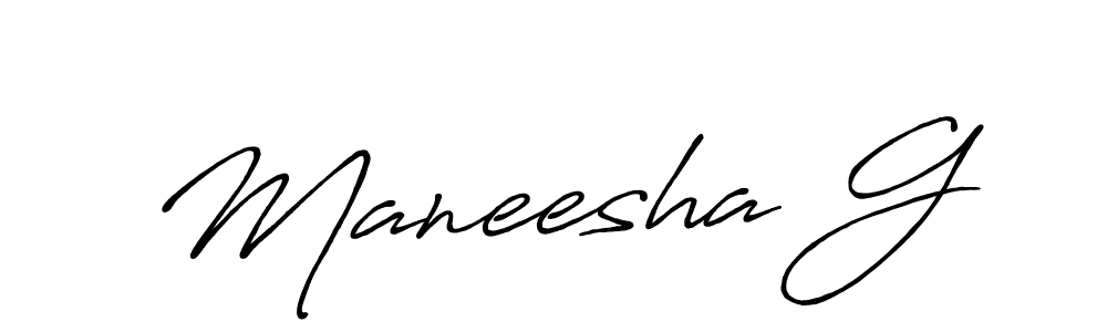 Best and Professional Signature Style for Maneesha G. Antro_Vectra_Bolder Best Signature Style Collection. Maneesha G signature style 7 images and pictures png