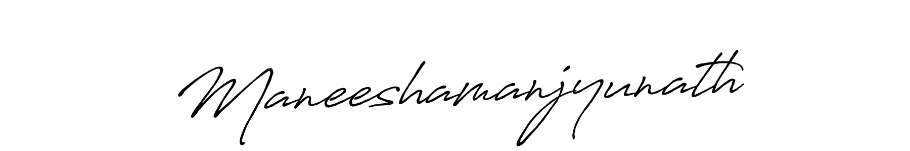 Here are the top 10 professional signature styles for the name Maneeshamanjyunath. These are the best autograph styles you can use for your name. Maneeshamanjyunath signature style 7 images and pictures png