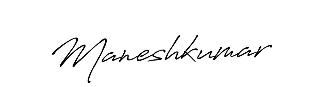 You should practise on your own different ways (Antro_Vectra_Bolder) to write your name (Maneshkumar) in signature. don't let someone else do it for you. Maneshkumar signature style 7 images and pictures png