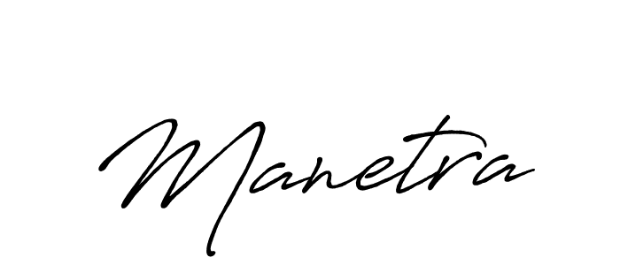 Manetra stylish signature style. Best Handwritten Sign (Antro_Vectra_Bolder) for my name. Handwritten Signature Collection Ideas for my name Manetra. Manetra signature style 7 images and pictures png