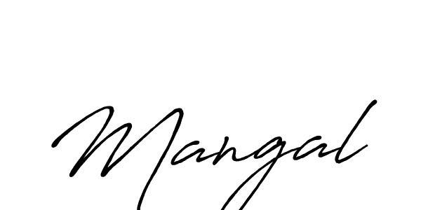 It looks lik you need a new signature style for name Mangal. Design unique handwritten (Antro_Vectra_Bolder) signature with our free signature maker in just a few clicks. Mangal signature style 7 images and pictures png