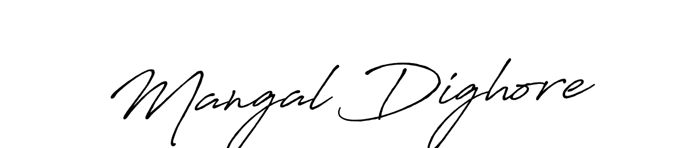 Similarly Antro_Vectra_Bolder is the best handwritten signature design. Signature creator online .You can use it as an online autograph creator for name Mangal Dighore. Mangal Dighore signature style 7 images and pictures png