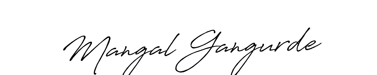 Antro_Vectra_Bolder is a professional signature style that is perfect for those who want to add a touch of class to their signature. It is also a great choice for those who want to make their signature more unique. Get Mangal Gangurde name to fancy signature for free. Mangal Gangurde signature style 7 images and pictures png