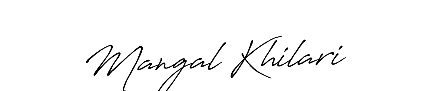 Similarly Antro_Vectra_Bolder is the best handwritten signature design. Signature creator online .You can use it as an online autograph creator for name Mangal Khilari. Mangal Khilari signature style 7 images and pictures png