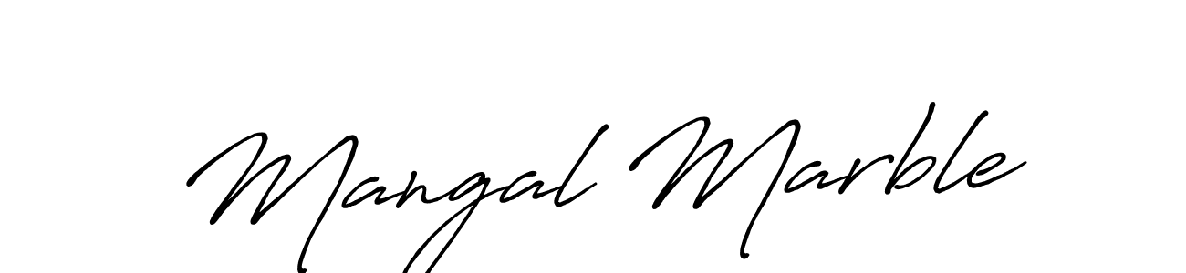Also we have Mangal Marble name is the best signature style. Create professional handwritten signature collection using Antro_Vectra_Bolder autograph style. Mangal Marble signature style 7 images and pictures png