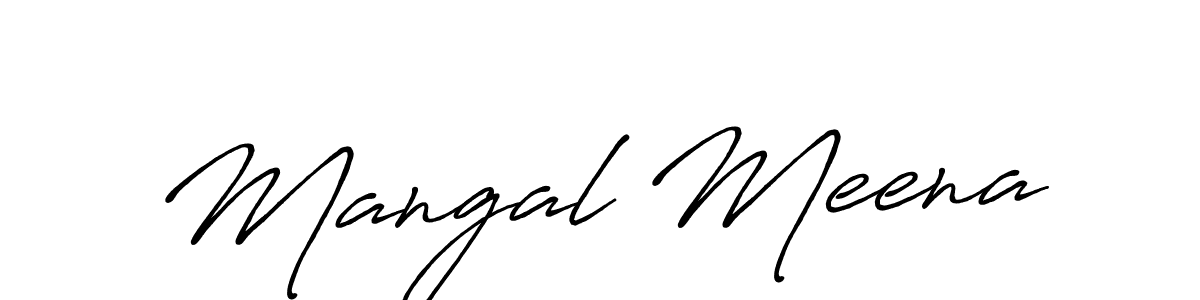 Make a beautiful signature design for name Mangal Meena. Use this online signature maker to create a handwritten signature for free. Mangal Meena signature style 7 images and pictures png