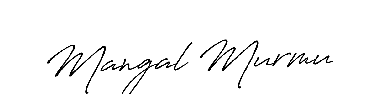 Also You can easily find your signature by using the search form. We will create Mangal Murmu name handwritten signature images for you free of cost using Antro_Vectra_Bolder sign style. Mangal Murmu signature style 7 images and pictures png