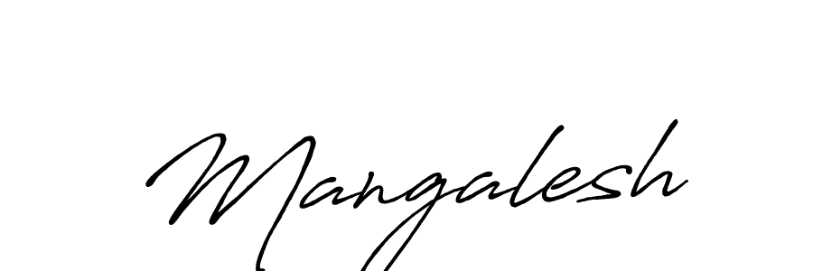 The best way (Antro_Vectra_Bolder) to make a short signature is to pick only two or three words in your name. The name Mangalesh include a total of six letters. For converting this name. Mangalesh signature style 7 images and pictures png