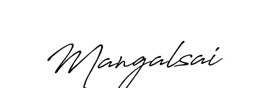 It looks lik you need a new signature style for name Mangalsai. Design unique handwritten (Antro_Vectra_Bolder) signature with our free signature maker in just a few clicks. Mangalsai signature style 7 images and pictures png