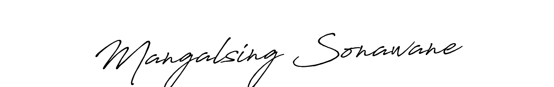 You can use this online signature creator to create a handwritten signature for the name Mangalsing Sonawane. This is the best online autograph maker. Mangalsing Sonawane signature style 7 images and pictures png