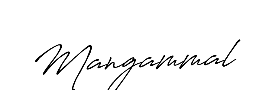 Mangammal stylish signature style. Best Handwritten Sign (Antro_Vectra_Bolder) for my name. Handwritten Signature Collection Ideas for my name Mangammal. Mangammal signature style 7 images and pictures png