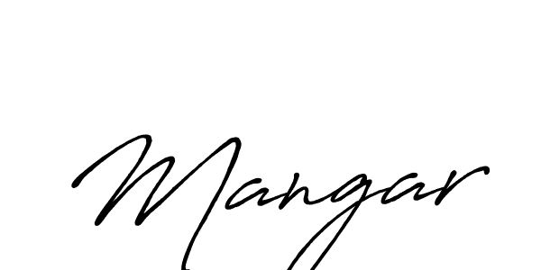 Once you've used our free online signature maker to create your best signature Antro_Vectra_Bolder style, it's time to enjoy all of the benefits that Mangar name signing documents. Mangar signature style 7 images and pictures png