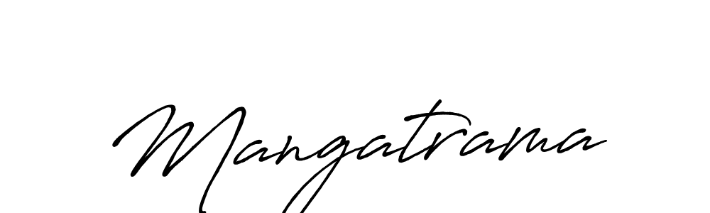 It looks lik you need a new signature style for name Mangatrama. Design unique handwritten (Antro_Vectra_Bolder) signature with our free signature maker in just a few clicks. Mangatrama signature style 7 images and pictures png