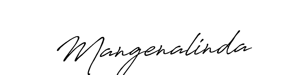 The best way (Antro_Vectra_Bolder) to make a short signature is to pick only two or three words in your name. The name Mangenalinda include a total of six letters. For converting this name. Mangenalinda signature style 7 images and pictures png