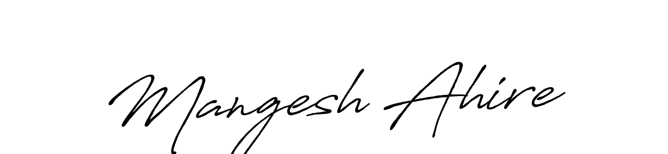 Here are the top 10 professional signature styles for the name Mangesh Ahire. These are the best autograph styles you can use for your name. Mangesh Ahire signature style 7 images and pictures png