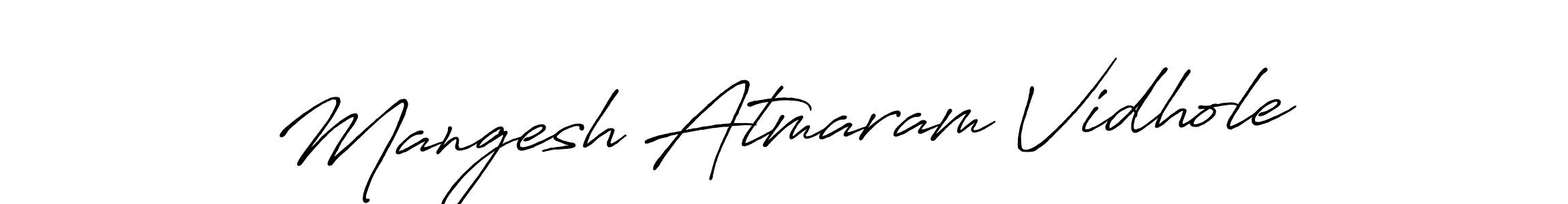 It looks lik you need a new signature style for name Mangesh Atmaram Vidhole. Design unique handwritten (Antro_Vectra_Bolder) signature with our free signature maker in just a few clicks. Mangesh Atmaram Vidhole signature style 7 images and pictures png