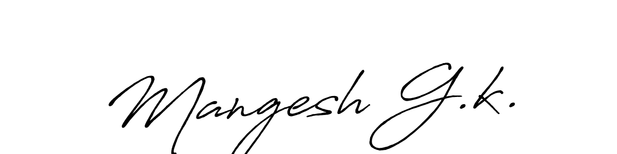 You can use this online signature creator to create a handwritten signature for the name Mangesh G.k.. This is the best online autograph maker. Mangesh G.k. signature style 7 images and pictures png