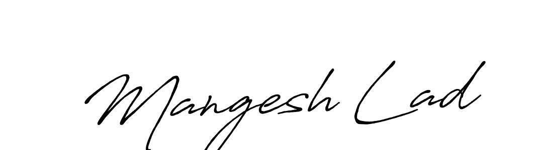 Make a beautiful signature design for name Mangesh Lad. Use this online signature maker to create a handwritten signature for free. Mangesh Lad signature style 7 images and pictures png