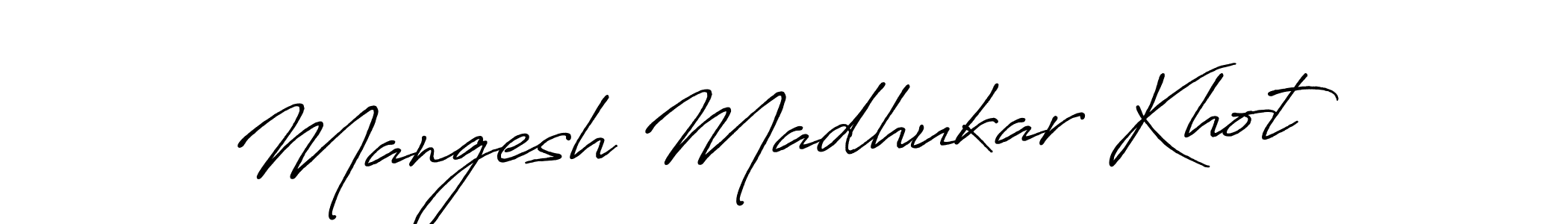 Make a beautiful signature design for name Mangesh Madhukar Khot. Use this online signature maker to create a handwritten signature for free. Mangesh Madhukar Khot signature style 7 images and pictures png