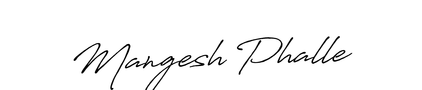 if you are searching for the best signature style for your name Mangesh Phalle. so please give up your signature search. here we have designed multiple signature styles  using Antro_Vectra_Bolder. Mangesh Phalle signature style 7 images and pictures png