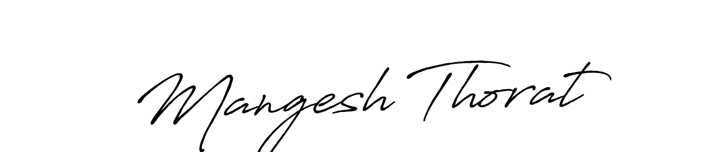 You should practise on your own different ways (Antro_Vectra_Bolder) to write your name (Mangesh Thorat) in signature. don't let someone else do it for you. Mangesh Thorat signature style 7 images and pictures png