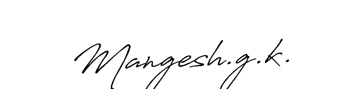 This is the best signature style for the Mangesh.g.k. name. Also you like these signature font (Antro_Vectra_Bolder). Mix name signature. Mangesh.g.k. signature style 7 images and pictures png