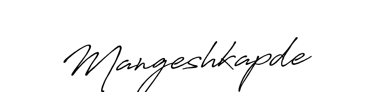 Similarly Antro_Vectra_Bolder is the best handwritten signature design. Signature creator online .You can use it as an online autograph creator for name Mangeshkapde. Mangeshkapde signature style 7 images and pictures png