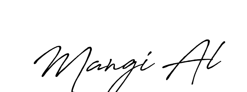 Best and Professional Signature Style for Mangi Al. Antro_Vectra_Bolder Best Signature Style Collection. Mangi Al signature style 7 images and pictures png