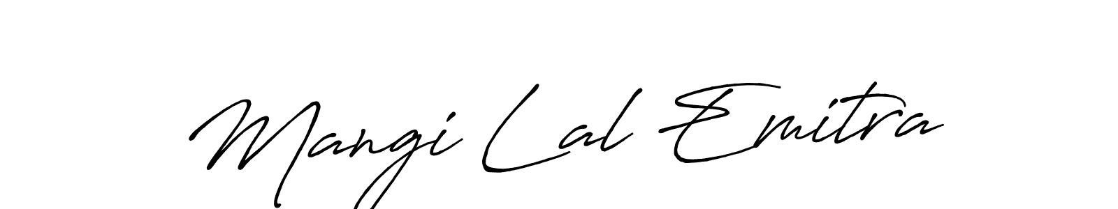You should practise on your own different ways (Antro_Vectra_Bolder) to write your name (Mangi Lal Emitra) in signature. don't let someone else do it for you. Mangi Lal Emitra signature style 7 images and pictures png