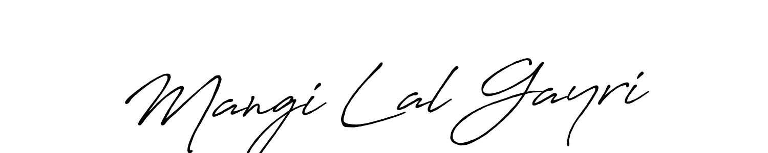 You can use this online signature creator to create a handwritten signature for the name Mangi Lal Gayri. This is the best online autograph maker. Mangi Lal Gayri signature style 7 images and pictures png