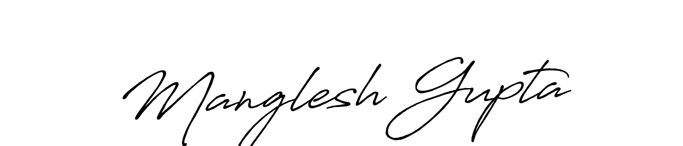 This is the best signature style for the Manglesh Gupta name. Also you like these signature font (Antro_Vectra_Bolder). Mix name signature. Manglesh Gupta signature style 7 images and pictures png