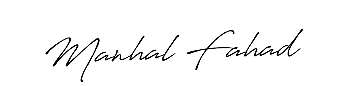 You can use this online signature creator to create a handwritten signature for the name Manhal Fahad. This is the best online autograph maker. Manhal Fahad signature style 7 images and pictures png