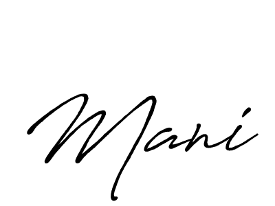 You should practise on your own different ways (Antro_Vectra_Bolder) to write your name (Mani) in signature. don't let someone else do it for you. Mani signature style 7 images and pictures png