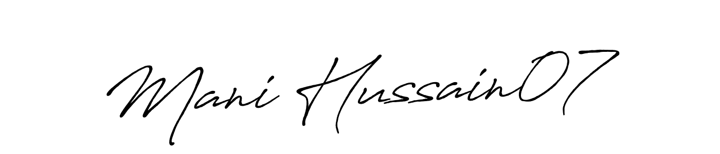 Here are the top 10 professional signature styles for the name Mani Hussain07. These are the best autograph styles you can use for your name. Mani Hussain07 signature style 7 images and pictures png