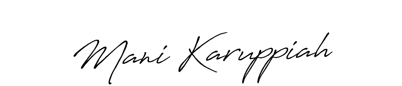 How to Draw Mani Karuppiah signature style? Antro_Vectra_Bolder is a latest design signature styles for name Mani Karuppiah. Mani Karuppiah signature style 7 images and pictures png