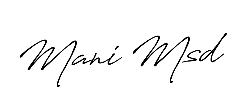 The best way (Antro_Vectra_Bolder) to make a short signature is to pick only two or three words in your name. The name Mani Msd include a total of six letters. For converting this name. Mani Msd signature style 7 images and pictures png