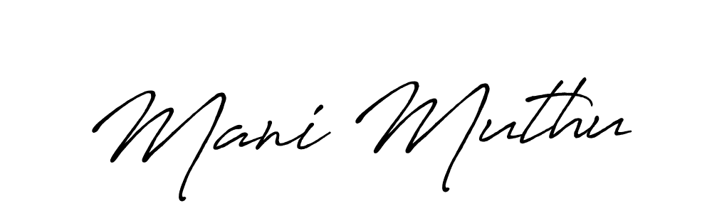 Antro_Vectra_Bolder is a professional signature style that is perfect for those who want to add a touch of class to their signature. It is also a great choice for those who want to make their signature more unique. Get Mani Muthu name to fancy signature for free. Mani Muthu signature style 7 images and pictures png