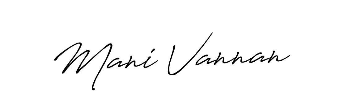 Make a beautiful signature design for name Mani Vannan. Use this online signature maker to create a handwritten signature for free. Mani Vannan signature style 7 images and pictures png