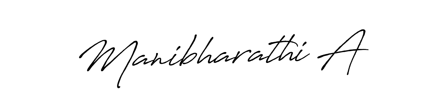 It looks lik you need a new signature style for name Manibharathi A. Design unique handwritten (Antro_Vectra_Bolder) signature with our free signature maker in just a few clicks. Manibharathi A signature style 7 images and pictures png