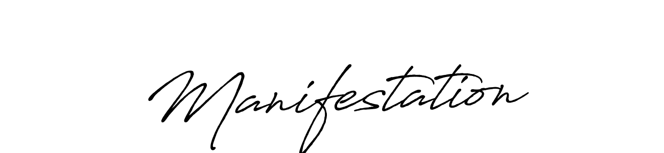 Manifestation stylish signature style. Best Handwritten Sign (Antro_Vectra_Bolder) for my name. Handwritten Signature Collection Ideas for my name Manifestation. Manifestation signature style 7 images and pictures png