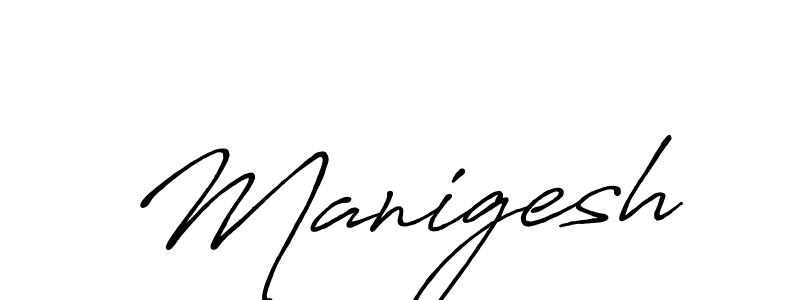 if you are searching for the best signature style for your name Manigesh. so please give up your signature search. here we have designed multiple signature styles  using Antro_Vectra_Bolder. Manigesh signature style 7 images and pictures png