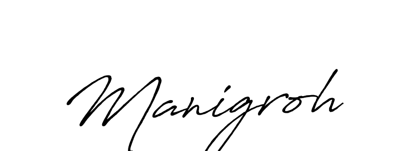 Once you've used our free online signature maker to create your best signature Antro_Vectra_Bolder style, it's time to enjoy all of the benefits that Manigroh name signing documents. Manigroh signature style 7 images and pictures png