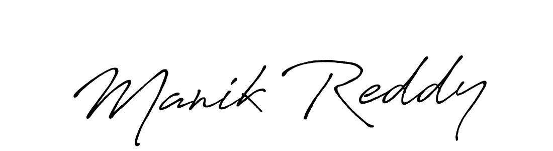 How to Draw Manik Reddy signature style? Antro_Vectra_Bolder is a latest design signature styles for name Manik Reddy. Manik Reddy signature style 7 images and pictures png