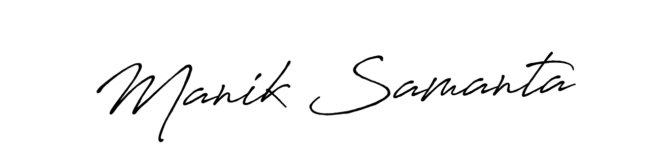 This is the best signature style for the Manik Samanta name. Also you like these signature font (Antro_Vectra_Bolder). Mix name signature. Manik Samanta signature style 7 images and pictures png