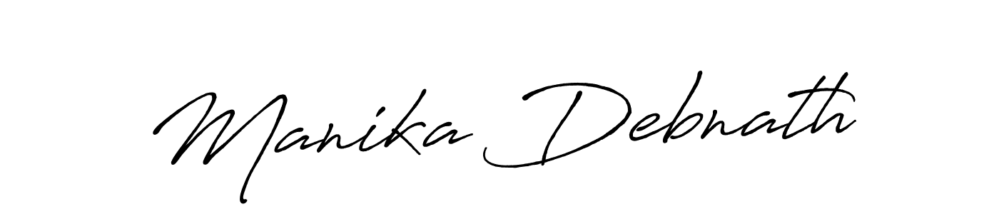 Make a beautiful signature design for name Manika Debnath. Use this online signature maker to create a handwritten signature for free. Manika Debnath signature style 7 images and pictures png